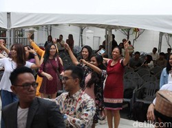 Meriahnya Lebaran WNI di Korsel, Dangdutan hingga Poco-poco