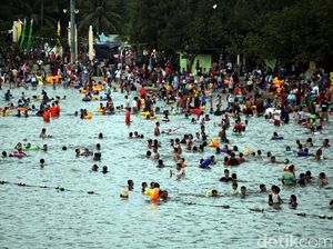 Potret Bibir Pantai Ancol yang Bakal Bisa Dinikmati Gratis Potret Bibir Pantai Ancol yang Bakal Bisa Dinikmati Gratis