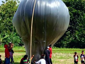 Tradisi Lepas Balon Udara Membahayakan, Ini Imbauan AirNav Tradisi Lepas Balon Udara Membahayakan, Ini Imbauan AirNav