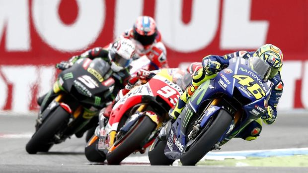 Valentino Rossi merupakan pebalap tersukses di Sirkuit Assen.