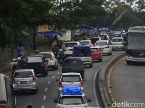 Libur Lebaran, Jalur Nagreg Padat Kendaraan