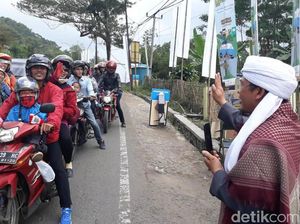 Sapa Warga di Nagreg, Aa Gym: Semoga Selamat dan Tetap Berzikir