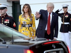 Saat Presiden Donald Trump Kebingungan Cari Mobilnya