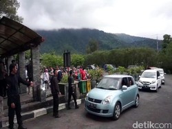 Taman Bunga dan Kebun Raya Cibodas Cianjur Dipadati Wisatawan