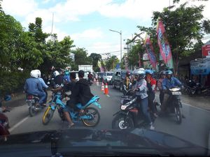 H+1 Lebaran, Waspadai Pemotor Jika Lewat Lamongan- Bojonegoro