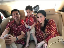 Gaya Berkendara Raffi Ahmad Saat Lebaran