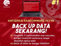 Antisipasi Serangan Petya, Menkominfo Serukan Pengamanan Data