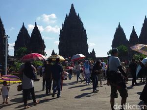 H+2 Lebaran, Candi Prambanan Dipadati 25 Ribu Pengunjung H+2 Lebaran, Candi Prambanan Dipadati 25 Ribu Pengunjung