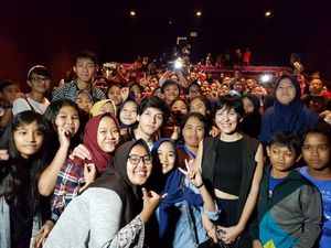 Serunya Nonton Bareng Bersama Bintang Film Jailangkung