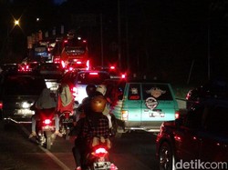 Arus Balik Padat, Diberlakukan Buka Tutup Jalur di Ampel Boyolali