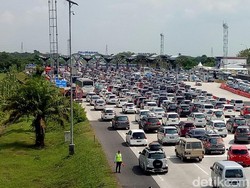 Arus Balik Tol Palimanan Arah Jakarta Mulai Meningkat