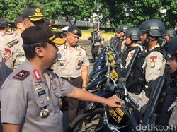 Kawal Obama, Polda Metro Kerahkan Pasukan Brimob dengan Action Camera