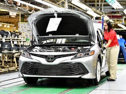 Toyota Mulai Produksi Camry Anyar di Amerika