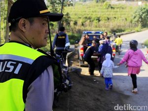 Ojek dan Taksi Gratis dari Polsek Ibun di Lingkar Kamojang Ojek dan Taksi Gratis dari Polsek Ibun di Lingkar Kamojang