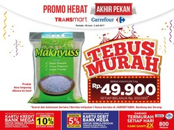 Tebus Beras Murah di Promo Akhir Pekan Transmart dan Carrefour