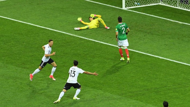 Menang 4-1 atas Meksiko, Jerman Tantang Chile di Final Menang 4-1 atas Meksiko, Jerman Tantang Chile di Final