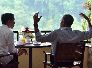 Begini Suasana Pertemuan Obama-Jokowi di Istana Bogor Begini Suasana Pertemuan Obama-Jokowi di Istana Bogor