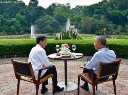 Jokowi dan Obama Makan Bakso Jadi Bahan Vlog Kaesang