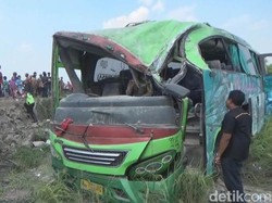 Polisi Tetapkan Sopir Bus Restu Tersangka, Tes Urine Negatif