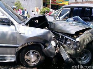 Kijang Kontra Chevrolet di Kudus, Satu Korban Luka Parah