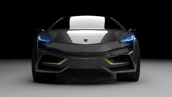 Cantiknya Desain Lamborghini Listrik Ini