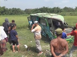 Jasa Raharja Jamin Asuransi Korban Kecelakaan Bus Restu di Jombang