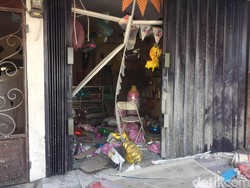 Begini Kondisi di Toko Mainan di Bekasi yang Meledak