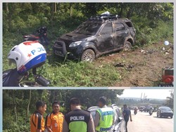 Arus Balik, Dua Mobil Tabrakan Jelang Pelabuhan Bakauheni