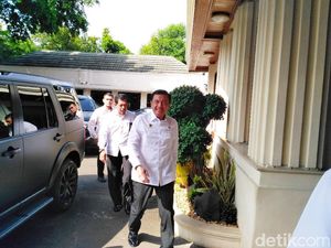 Kapolri dan Kepala BIN Ikut Rakor di Kantor Wiranto