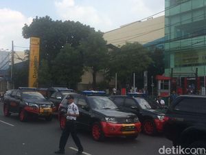 Gegana Masih Cek Tas Mencurigakan di ITC Depok