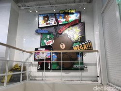 Gemas! Brown cs Kampanye Pencegahan COVID-19 di Line