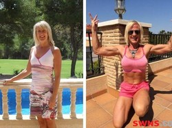 Makan 30 Putih Telur Tiap Hari, Tubuh Kurus Wanita Ini Jadi Penuh Otot!