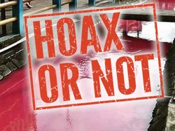 Beredar Foto Sungai di Bandung Berwarna Merah, Benarkah?