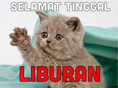 Meme Kocak Masuk Kerja Setelah Libur Lebaran