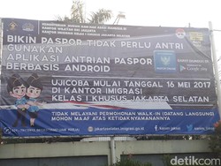 Ingat, Ambil Nomor Antrean di Kantor Imigrasi Jakarta Selatan Via Online