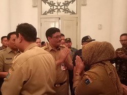 Halalbihalal, Djarot Sampaikan Permintaan Maaf Ahok ke PNS DKI