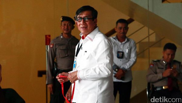 Yasonna Laoly Penuhi Panggilan KPK