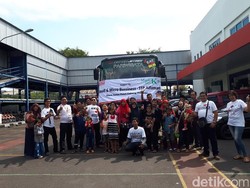 Ratusan Pedagang Diajak Mudik Balik Bareng 2017