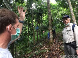 Dubes AS Kunjungi Pusat Karantina Orangutan di Deli Serdang