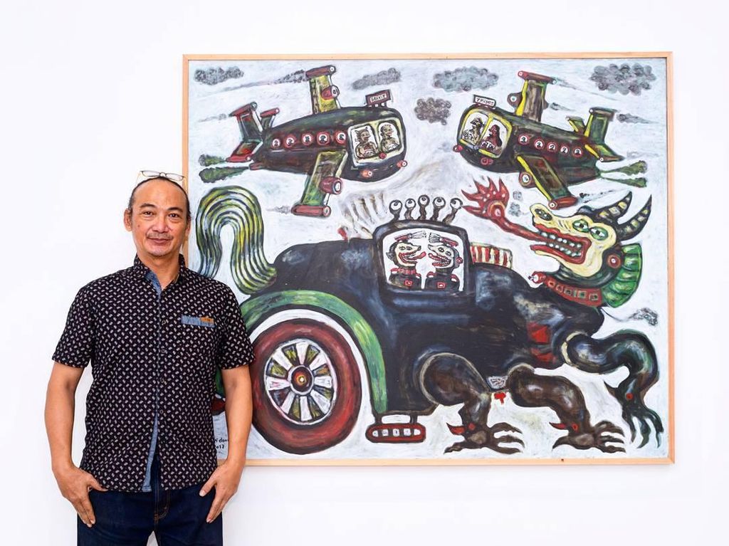 Heri Dono Pameran Tunggal di Tang Contemporary Art Hong Kong
