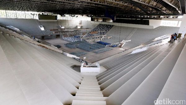 Mengintip Kondisi Terkini Pembangunan Istora Senayan