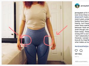 Lagi Ngetren, Tetap Bangga Walau Pinggul Tak Sesempurna Lekuk Biola