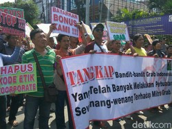 Massa Driver dan Manajemen Grab Sepakat Mediasi