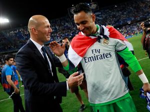 Betapa Bersyukurnya Navas Punya Pelatih seperti Zidane