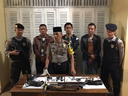 Bengkel Pembuatan Senjata Api Rakitan di Sumsel Digerebek