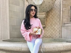 Penampilan Kasual Syahrini di LA Ini Seharga Rumah di Pinggiran Jakarta