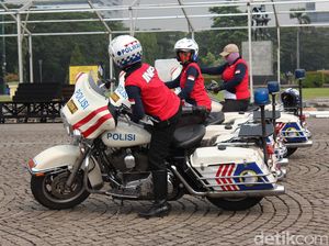 Moge Harley Lebih Cocok untuk Patwal Wanita