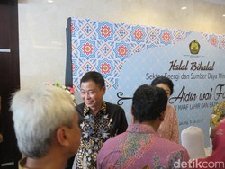 Para Mantan Menteri ESDM Halal Bihalal dengan Jonan