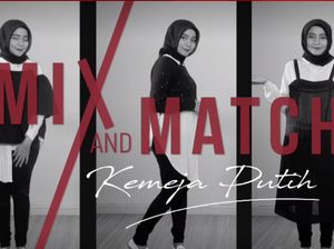 Mix and Match Kemeja Putih Mix and Match Kemeja Putih