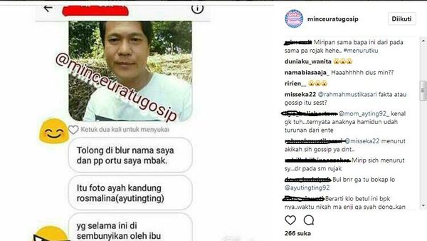 Ribut-ribut Abdul Rojak Bukan Ayah Kandung Ayu Ting Ting